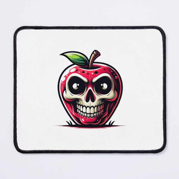 Item preview, Apple the scary face designed and sold by FerdiEverywhere.