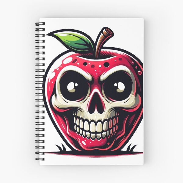 Item preview, Apple the scary face designed and sold by FerdiEverywhere.