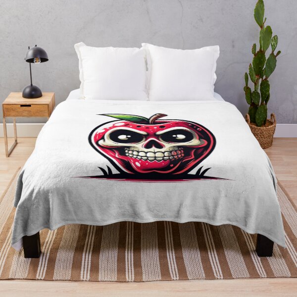 Item preview, Apple the scary face designed and sold by FerdiEverywhere.