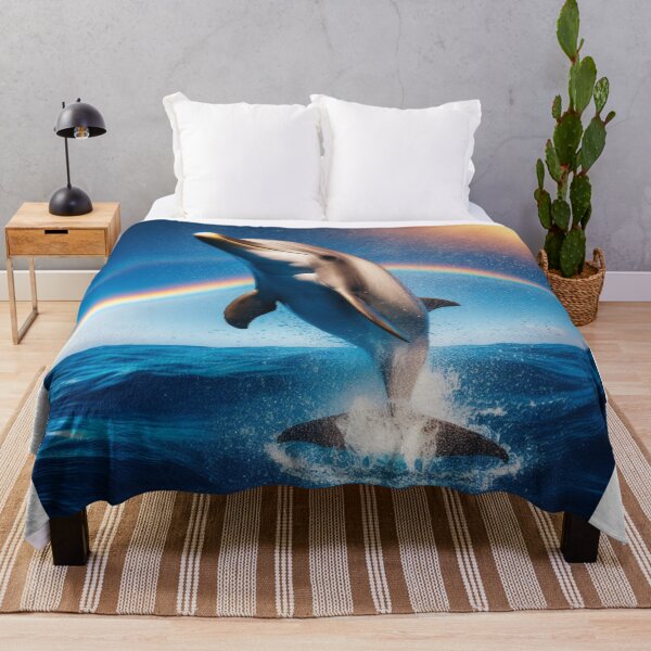 Item preview, Waves' Harmony - Dolphins in Ocean Ballet designed and sold by ProgressMagnet.
