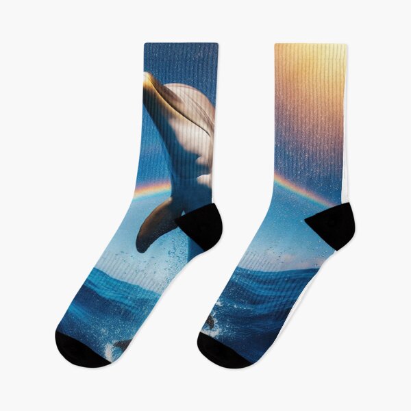 Item preview, Waves' Harmony - Dolphins in Ocean Ballet designed and sold by ProgressMagnet.