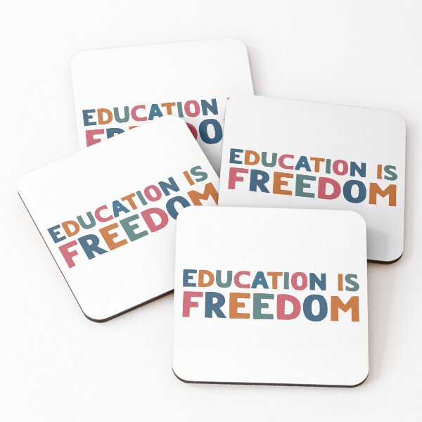 Item preview, Education Is Freedom designed and sold by Stick-Artistry.