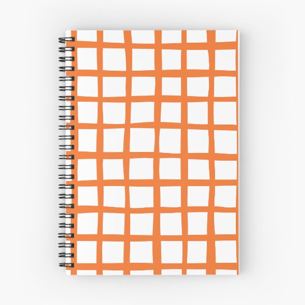 Item preview, ABP002-7 Checkered Lines in Orange designed and sold by DuckyRubin.