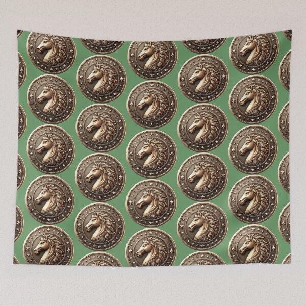 Item preview, HORSE SHIELD - #669966 designed and sold by Marlon Oseguera.