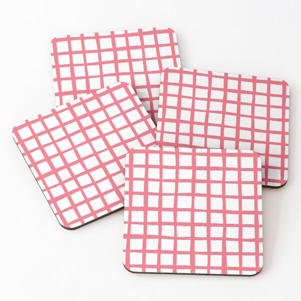 Item preview, ABP002-9 Checkered Lines in Red designed and sold by DuckyRubin.