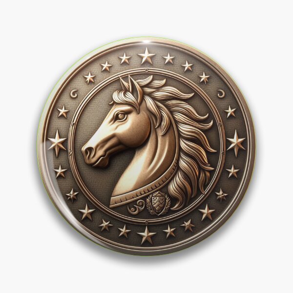 Item preview, HORSE SHIELD - #99FF00 designed and sold by Marlon Oseguera.