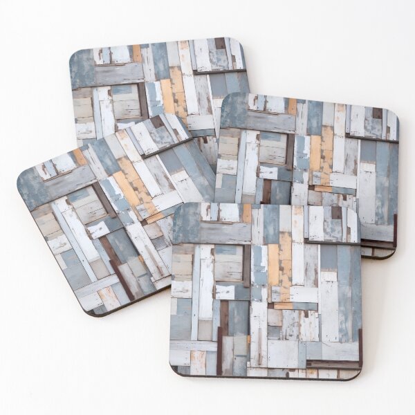Item preview, Wood Stacked Wooden Mosaic designed and sold by DeMuurdecoratie.