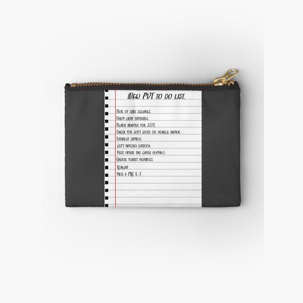 Item preview, New PVT to do list designed and sold by demoman74.