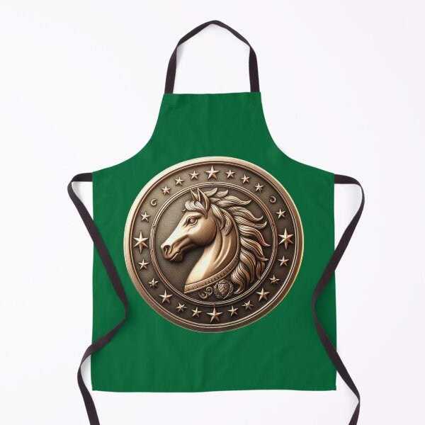 Item preview, HORSE SHIELD - #006633 designed and sold by Marlon Oseguera.