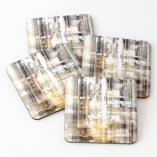 Item preview, Light Broken Golden Reflections designed and sold by DeMuurdecoratie.