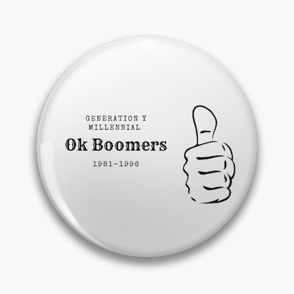 Item preview, Generation Y Millennial Ok Boomers 1981-1996 designed and sold by VisionLeeStudio.