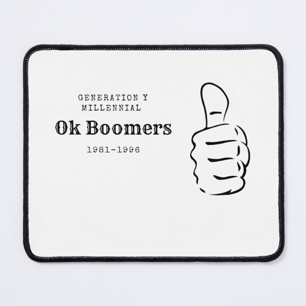Item preview, Generation Y Millennial Ok Boomers 1981-1996 designed and sold by VisionLeeStudio.