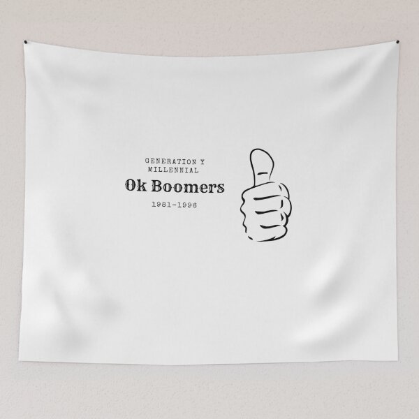 Item preview, Generation Y Millennial Ok Boomers 1981-1996 designed and sold by VisionLeeStudio.