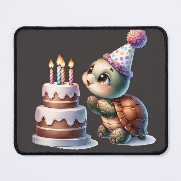 Item preview, Super cute tortoise birthday! designed and sold by fribabywonder.