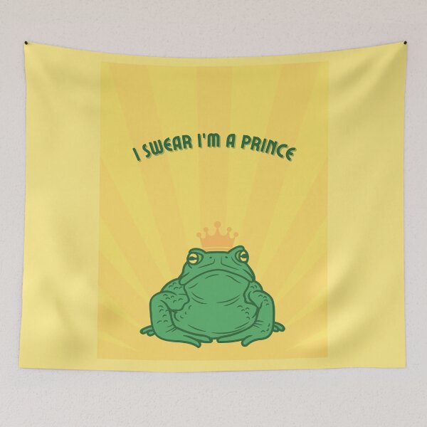 Item preview, Frog Prince designed and sold by ASHBooksnThings.
