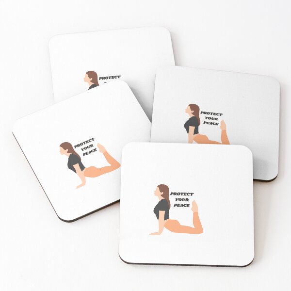 Item preview, Protect Your Peace, Yoga Pose designed and sold by ChiWellness Shop.