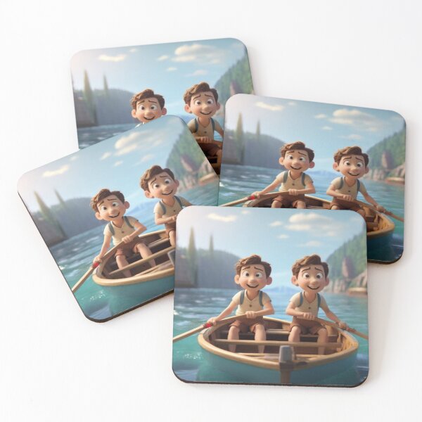 Item preview, Cousins Rowing: A Tale of Family Unity on Water designed and sold by Zaramodo.