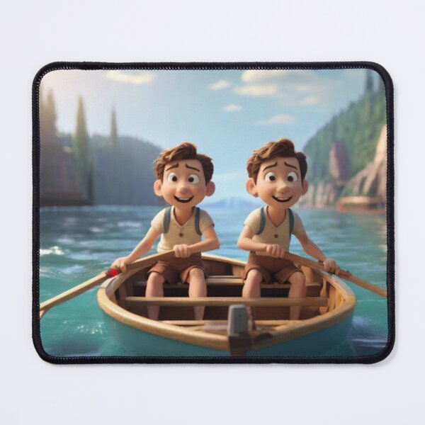 Item preview, Cousins Rowing: A Tale of Family Unity on Water designed and sold by Zaramodo.