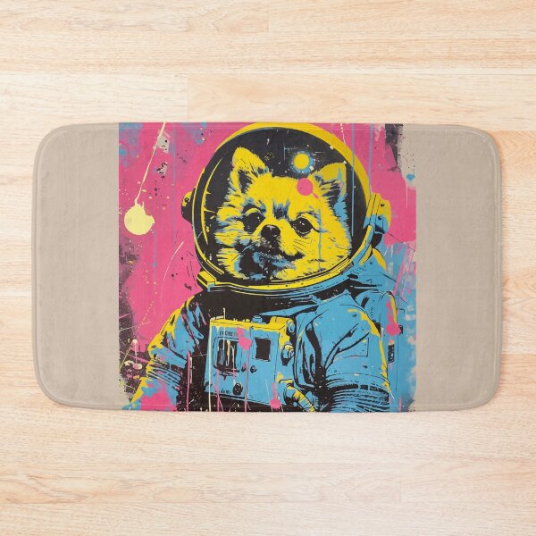 Item preview, Pomeranian dog astronaut portrait designed and sold by etherElric.
