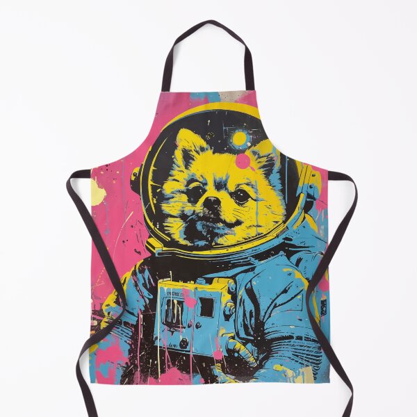Item preview, Pomeranian dog astronaut portrait designed and sold by etherElric.