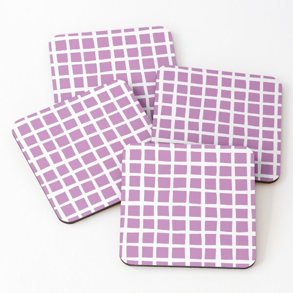 Item preview, ABP003-10 Checkered Squares in Purple designed and sold by DuckyRubin.