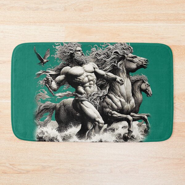 Item preview, Heracles Brings Back the Mares of Diomedes designed and sold by Foxlindesigns.