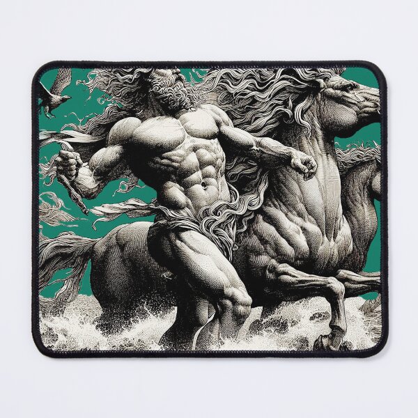 Item preview, Heracles Brings Back the Mares of Diomedes designed and sold by Foxlindesigns.