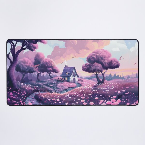 Item preview, Cottage Desk Mat designed and sold by Wildeygirl.