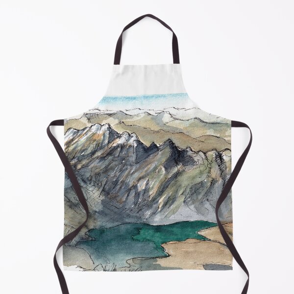 Item preview, Lake Isobel from Mt Crichton Watercolour designed and sold by Tom Napper Design.