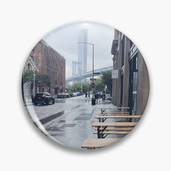 Item preview, Cloudy Downtown Brooklyn Day designed and sold by offdutyplaces.