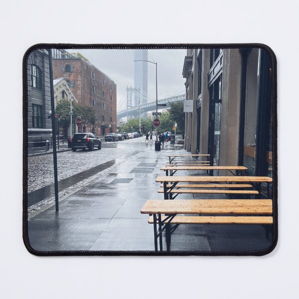 Item preview, Cloudy Downtown Brooklyn Day designed and sold by offdutyplaces.
