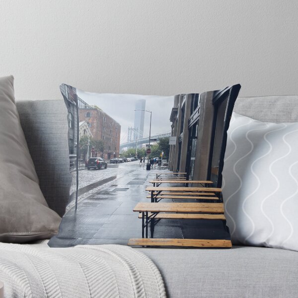 Item preview, Cloudy Downtown Brooklyn Day designed and sold by offdutyplaces.