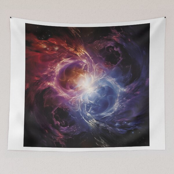 Item preview, Worlds Collide Abstract designed and sold by kalyssa44.