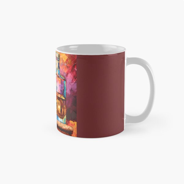 Item preview, Chromatic Revelry- Exploring Vivid Dimensions in the Cubist-Fauvist-Impressionist Symphony of Cigar  designed and sold by OlfactoART Studio.