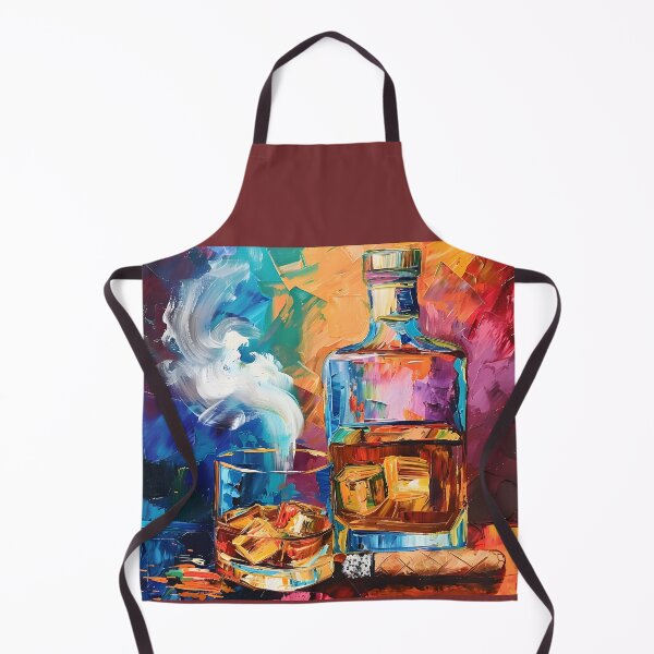 Item preview, Chromatic Revelry- Exploring Vivid Dimensions in the Cubist-Fauvist-Impressionist Symphony of Cigar designed and sold by OlfactoART Studio.