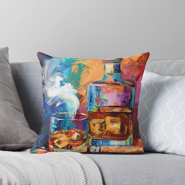 Item preview, Chromatic Revelry- Exploring Vivid Dimensions in the Cubist-Fauvist-Impressionist Symphony of Cigar  designed and sold by OlfactoART Studio.