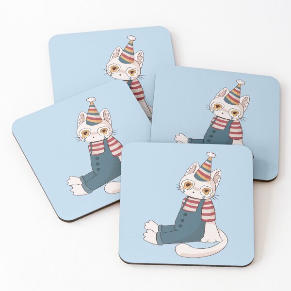 Item preview, little lonely birthday cat (no text) designed and sold by papercreatyre.