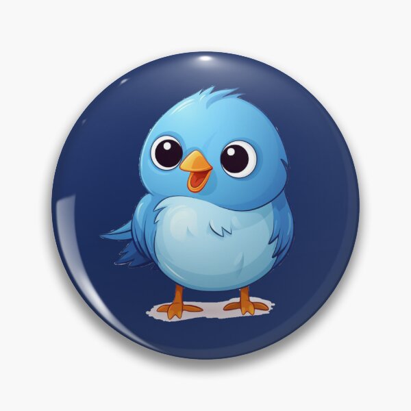 Item preview, Little Blue Birdie  designed and sold by Myra365Art.
