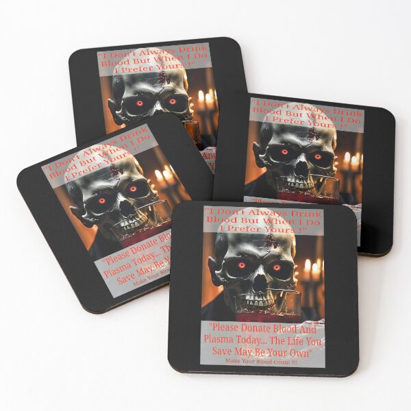 Item preview, Ghouls Delight: Donate Blood And Plasma Today designed and sold by Hall-O-Gram.