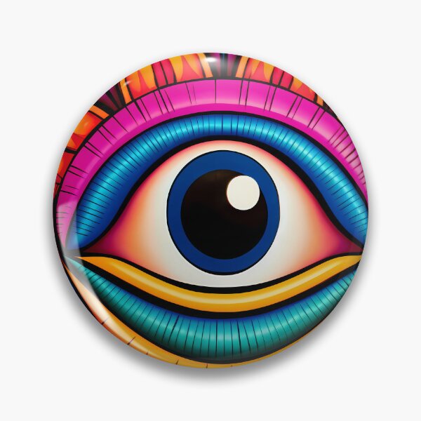 Artikelvorschau, Eye colorful Colorful Dazzling Eye entworfen und verkauft von DeMuurdecoratie.