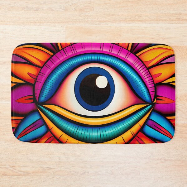Item preview, Eye colorful Colorful Dazzling Eye designed and sold by DeMuurdecoratie.