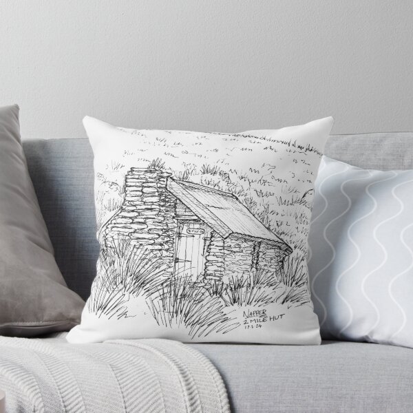 Item preview, 2 Mile Hut Sketch designed and sold by Tom Napper Design.