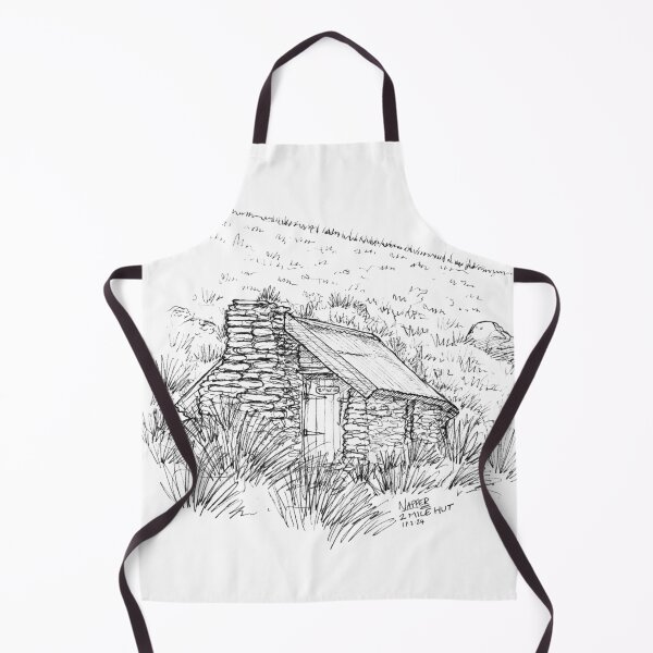 Item preview, 2 Mile Hut Sketch designed and sold by Tom Napper Design.