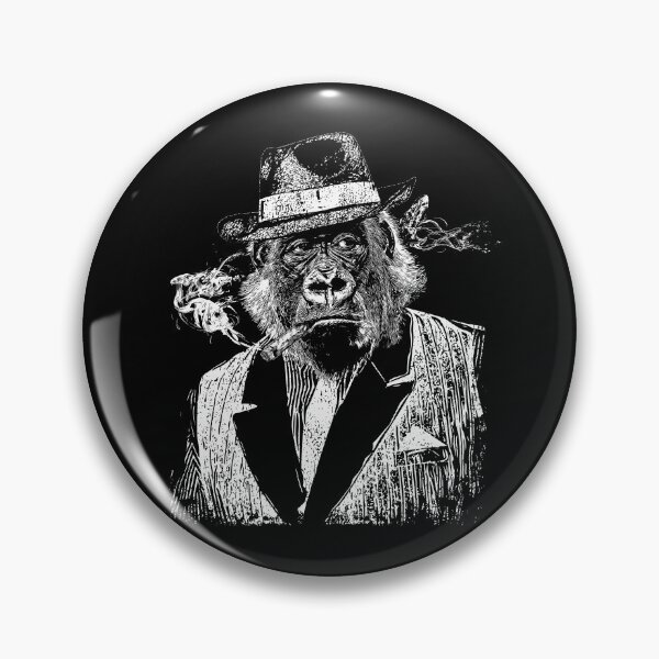 Item preview, Gangster Gorilla - 20's 30's Mob Boss Ape designed and sold by Glenn Mueller.