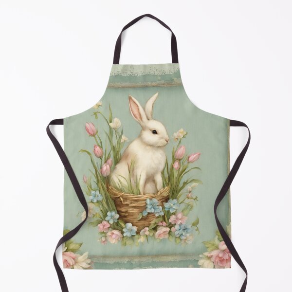 Artikelvorschau, Vintage Osterhase in Pastelltönen entworfen und verkauft von seahorse crossing.