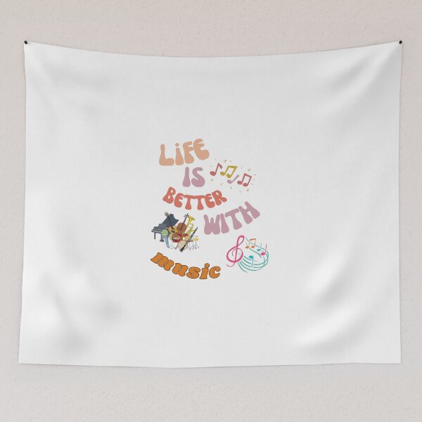 Item preview, Life is Better with music designed and sold by LindoDesign.