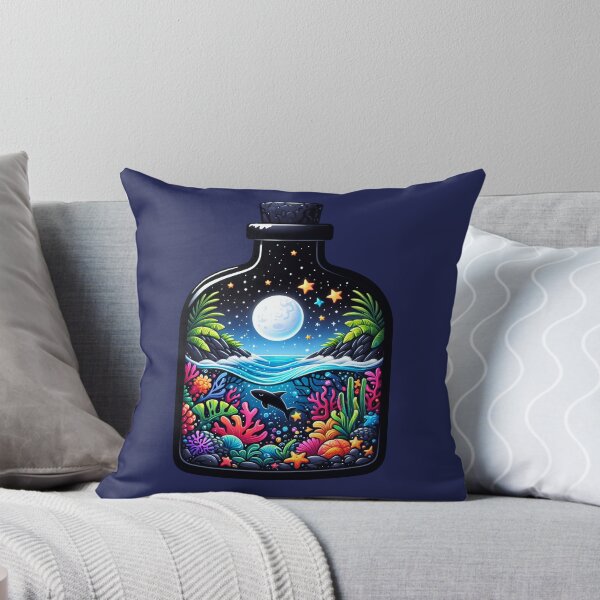 Item preview, Black Shark in a Bottle designed and sold by stickyfoot.