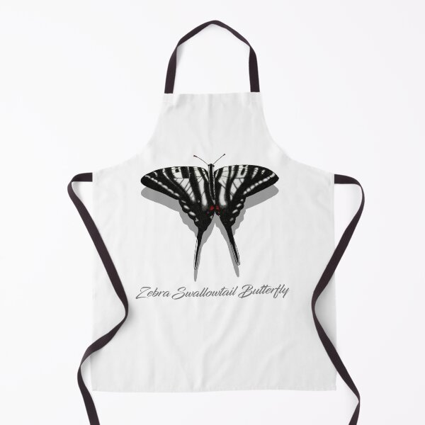 Item preview, Zebra Swallowtail Butterfly Labeled designed and sold by ArtAndBliss.