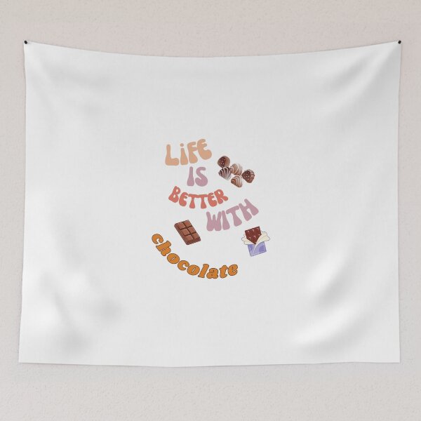 Item preview, Life is Better with chocolate designed and sold by LindoDesign.