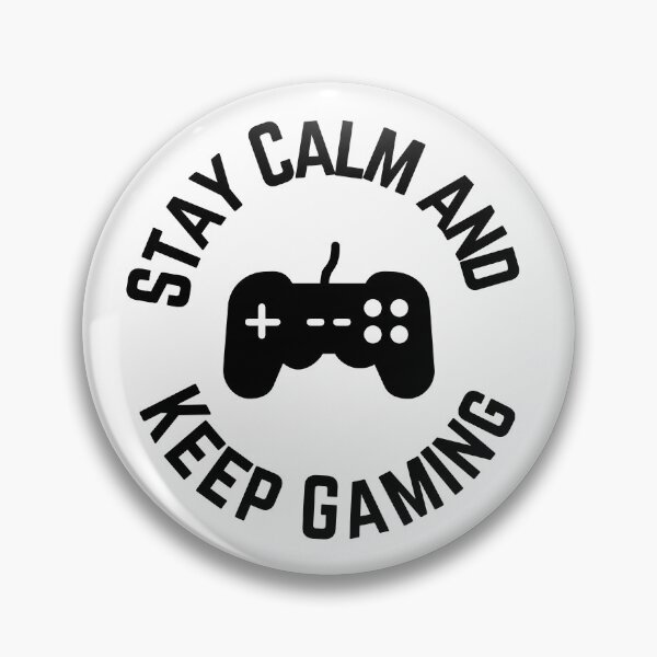 Item preview, Stay Calm and Keep Gaming designed and sold by NebulaGifts.